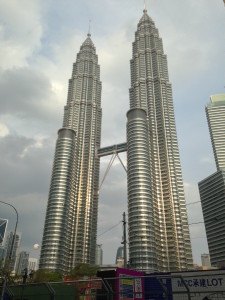 Petronas Towers, the tallest  buildings in the world from 1998 to 2004, and still the tallest twin buildings in the world. 