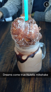 We went all the way across town for Alex to try this Nutella donut milkshake that he had seen on a food blog several months ago.  In the end, it was good.  Certainly worth the trip across town, but not worth a separate trip into Sydney. 