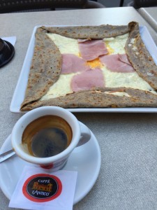 An afternoon is not complete without a savory crepe.